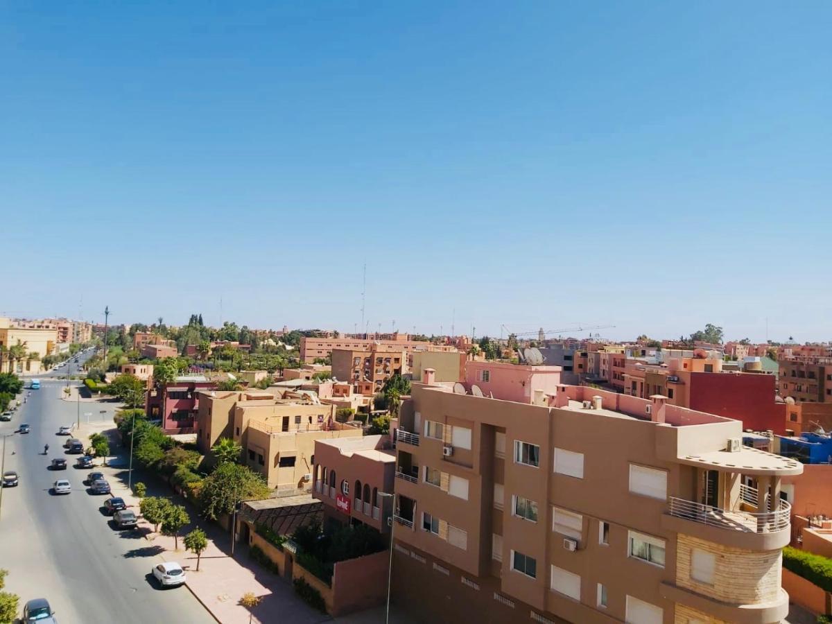 מרקש Luxueux Appartement Entre Gueliz Et L'Hivernage Avec Wifi מראה חיצוני תמונה