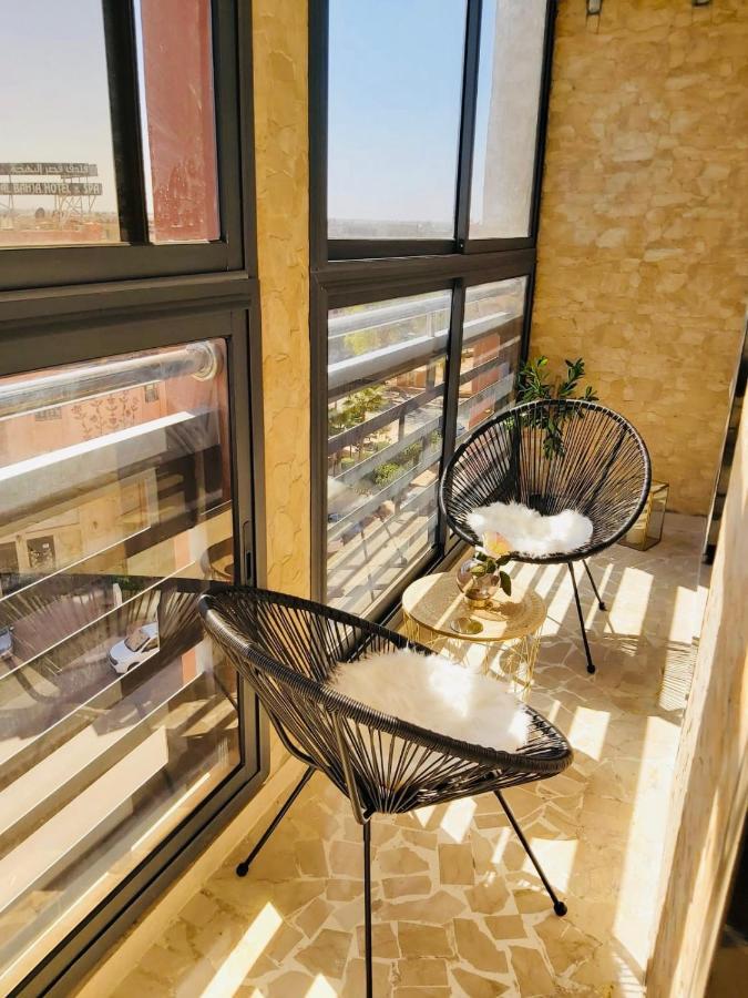מרקש Luxueux Appartement Entre Gueliz Et L'Hivernage Avec Wifi מראה חיצוני תמונה