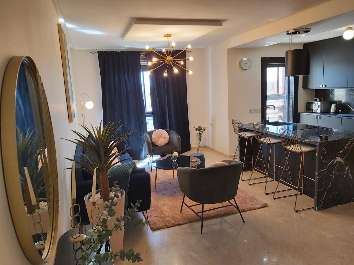 מרקש Luxueux Appartement Entre Gueliz Et L'Hivernage Avec Wifi מראה חיצוני תמונה